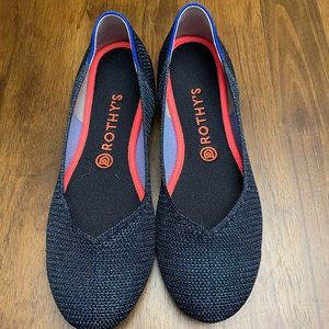 Rothy’s Metallic Lattice Stitch